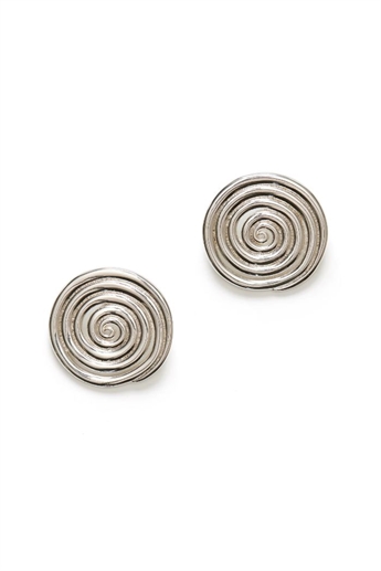 ANNI LU, Spiral Earring, Silver